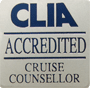 CLIA Accredited Cruise Counsellor Logo