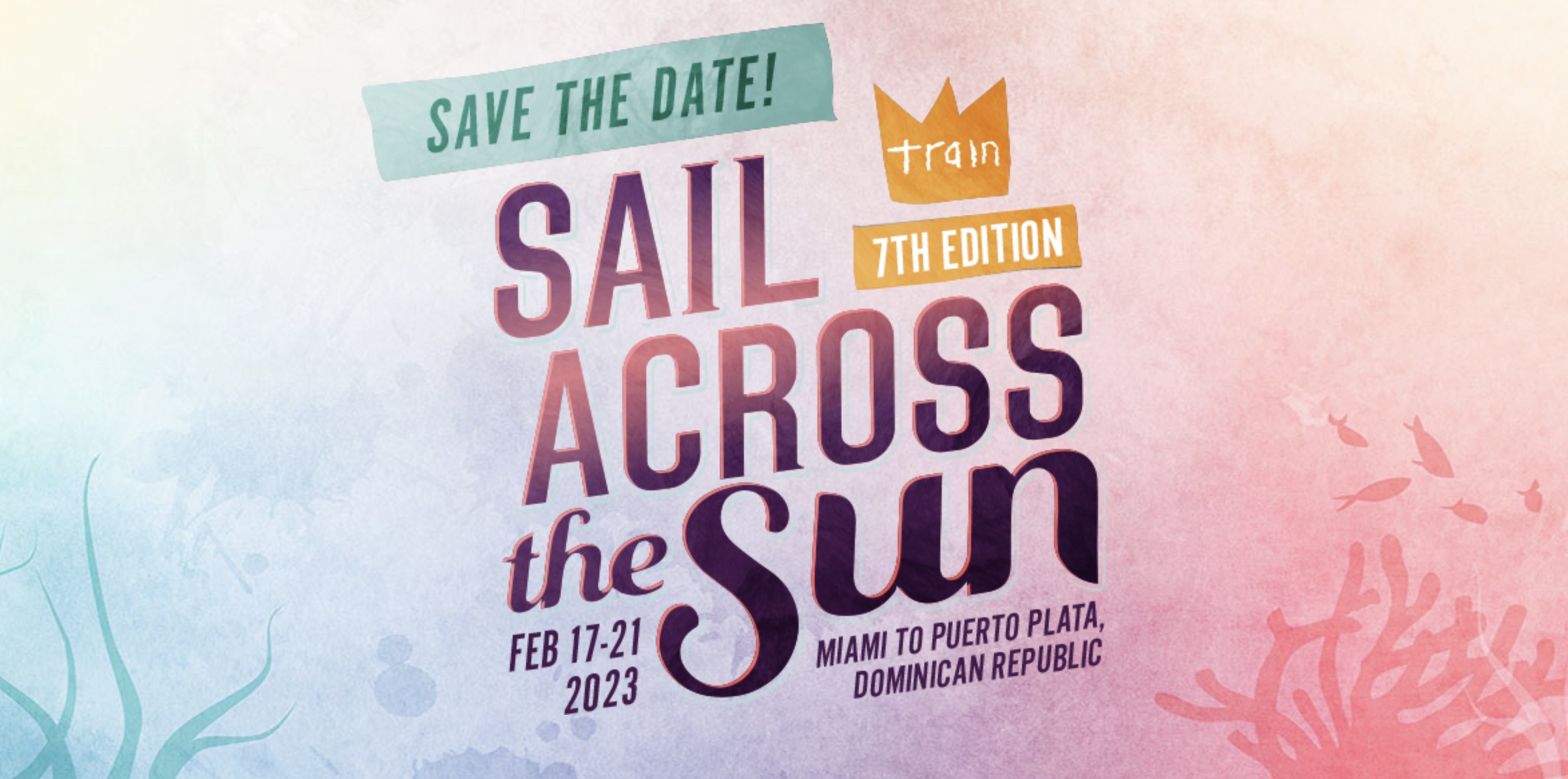 Train Sail Across the Sun Cruise