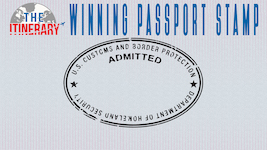 Winning Passport Stamp Logo